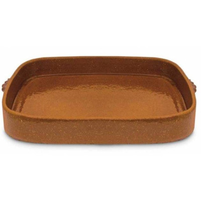 Bandeja Barro Rectangular Nº 0 (43x28)