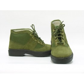 Bota Serraje Verde Mdl. 308  Nº 35