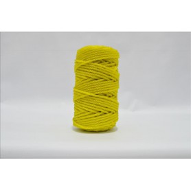 Cuerda Plastico Amarillo  5 mm. (100 metros)