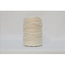 Cuerda Plastico Blanco  6 mm.  Rfª. C0000051 (100 metros)