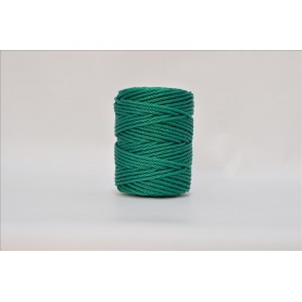 Cuerda Plastico Verde  6 mm.  RFª. C0000271 (100 metros)