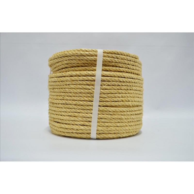 Cuerda Sisal   8 mm.  Rfº. E0000097 (100 metros)